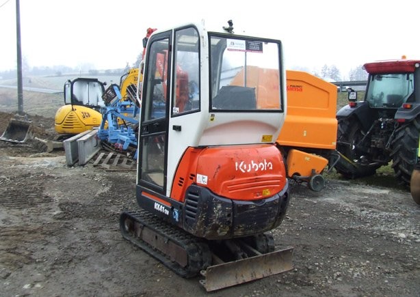 minikoparka KUBOTA KX41-3V rok 2007 — zdjęcie 2