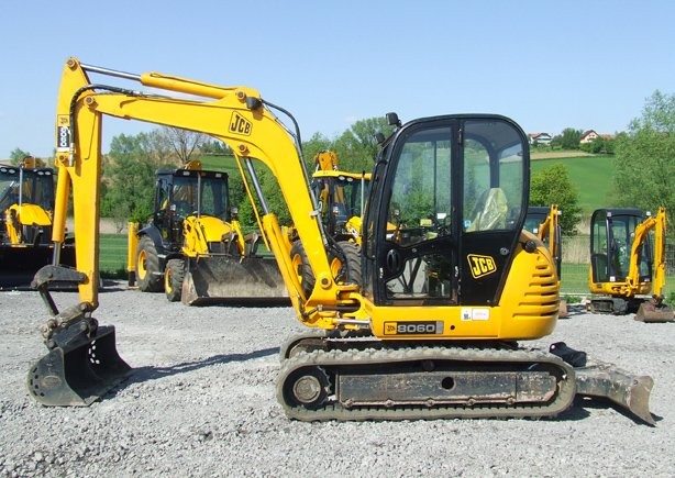 minikoparka JCB 8060 rok 2007. — zdjęcie 1