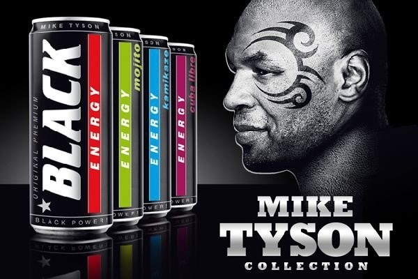 Napój energetyczny Black by Mike Tyson.