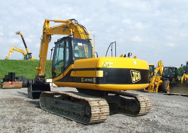 .Koparka gąsienicowa JCB JS 160 LC z roku 2006. — zdjęcie 2