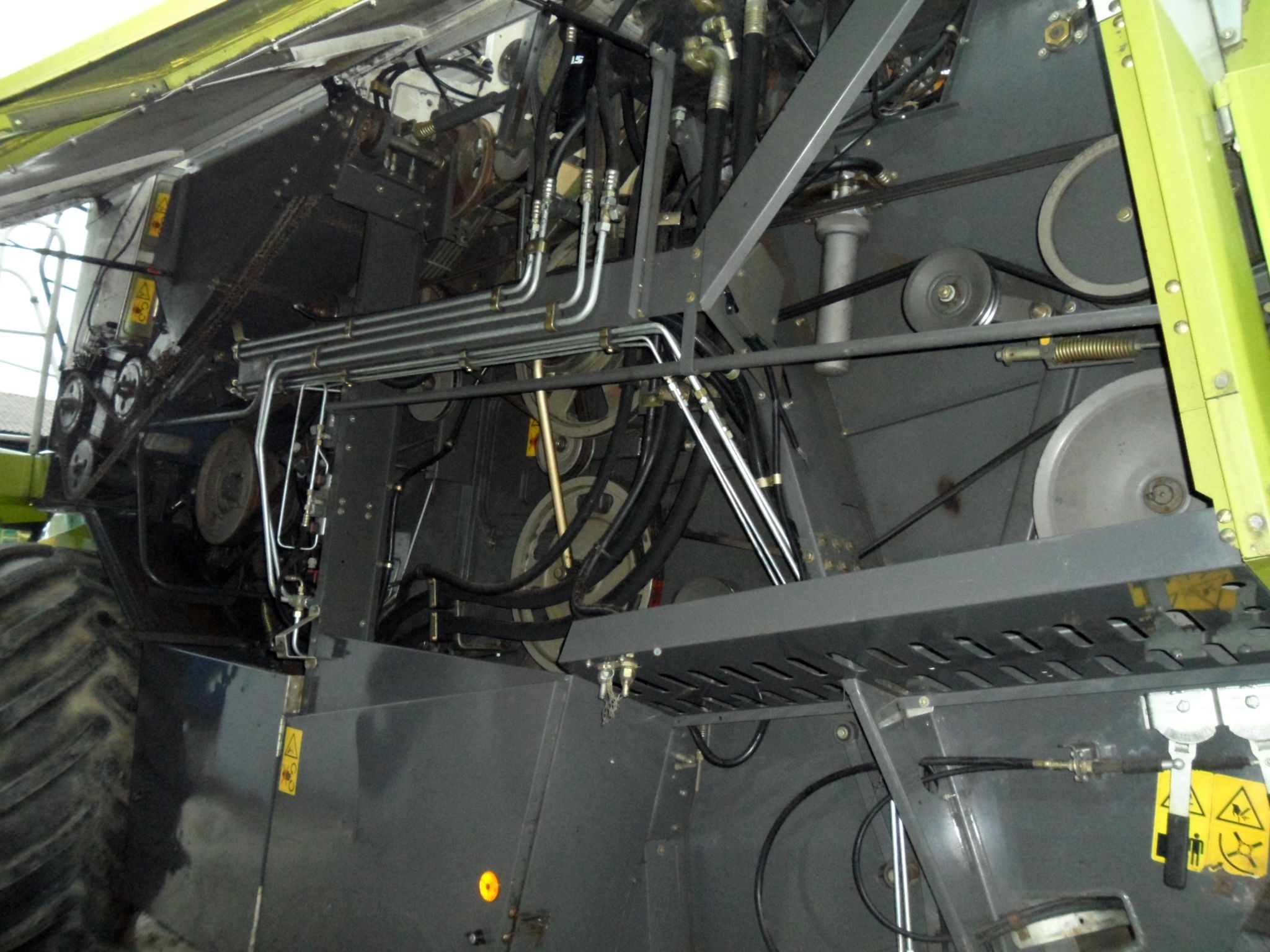 KOMBAJN CLAAS LEXION 450/1998r/STÓŁ 6m+wózek/silnik MB 275KM/ PL MENU — zdjęcie 6