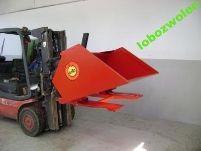Łyżka hydrauliczna pojemnik metalowy koleba szufla — zdjęcie 1