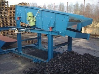 Przesiewacz SIEBERINNE Q 3000 x 1000 z koszem — zdjęcie 1