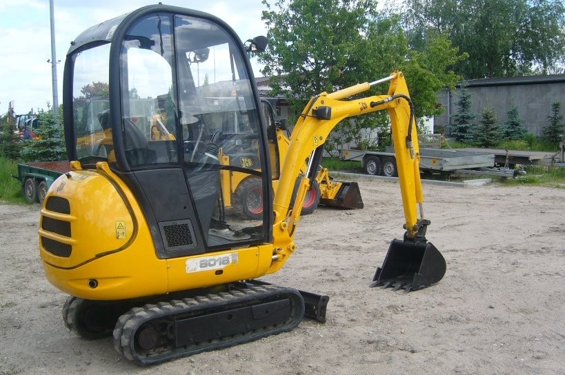 JCB 8018 2007 20KM 1500mth 801 KOPARKA LEASING GWR — zdjęcie 2
