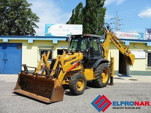 CASE 580 SLE, 2001r., 6000 mtg