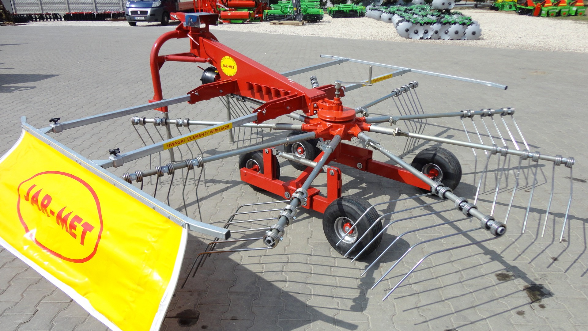 Zgrabiarka 1-wirnikowa Jar-Met Tandem 4,4m — zdjęcie 6