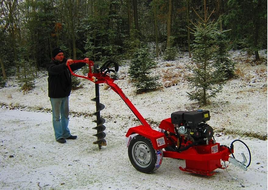 Wiertnica hydrauliczna glebowa o napędzie spalinowym 13 KM,  — zdjęcie 2