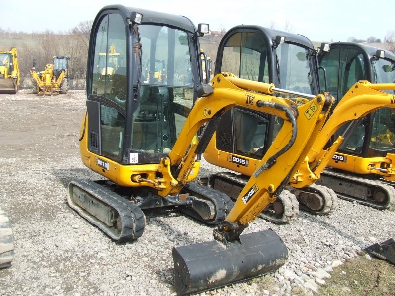minikoparka JCB 8018 rok 2008 mini koparka. — zdjęcie 1