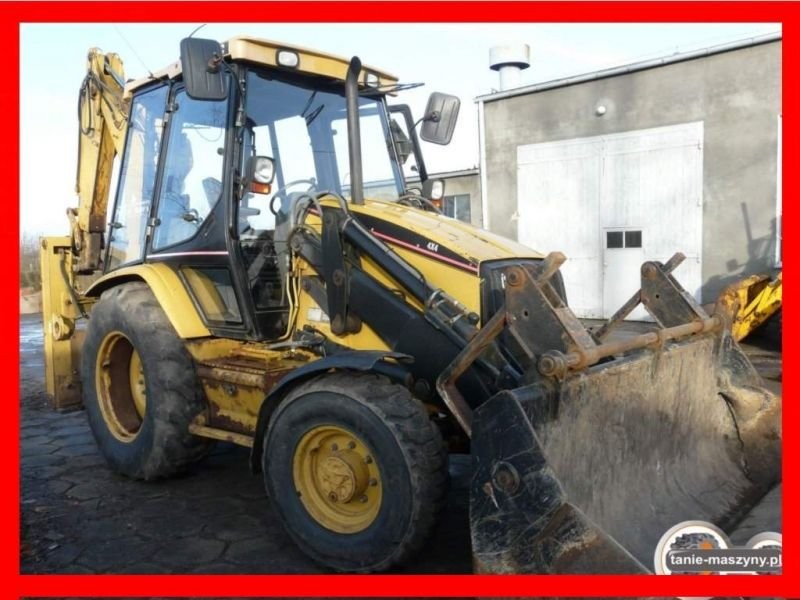 Caterpillar Cat 428 C 1996 Koparkoładowarka — zdjęcie 1