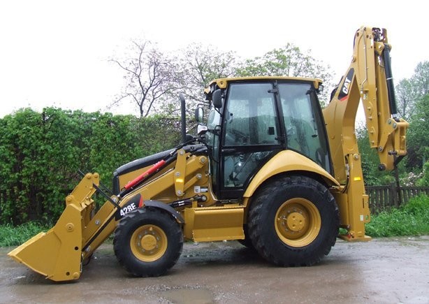 Koparko Ładowarka CAT 428E z roku 2010- NOWA — zdjęcie 5