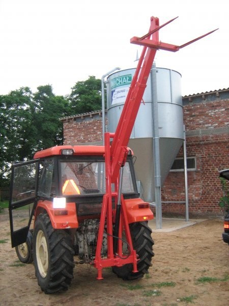 ładowacz bel, ładowacz balotów, big bagów, tur — zdjęcie 3