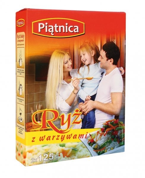 RYŻ LUZ,1 KG, 4*100, Z WARZYWAMI
