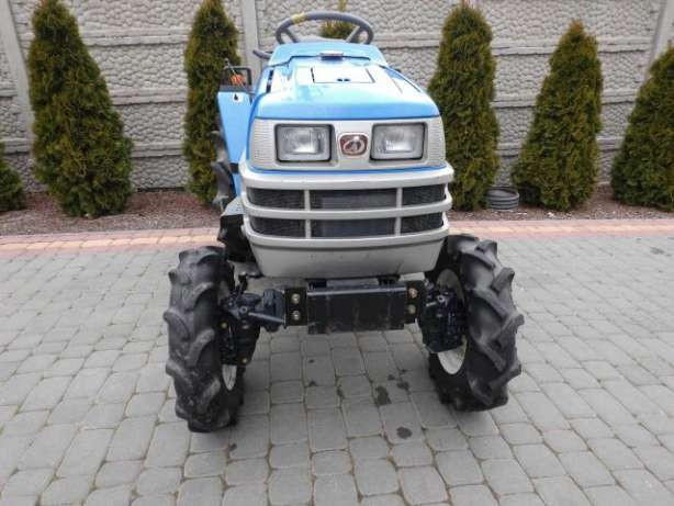  Iseki TM15 15KM 4x4 mini traktor traktorek ładowarka Kubota Yanmar  — zdjęcie 3