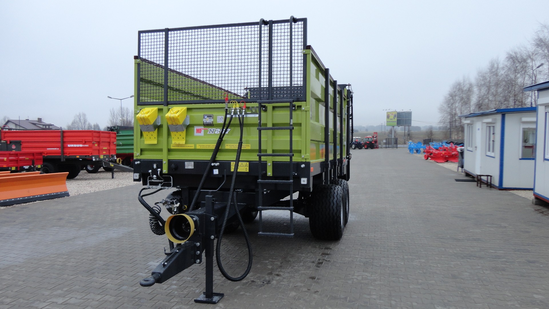 Rozrzutnik obornika N267 Metal-Fach 8t tandem pionowy adapter — zdjęcie 4