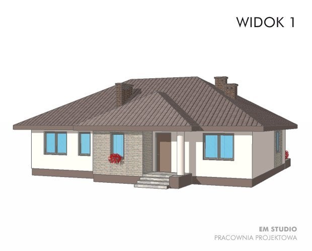 PROJEKTY DOMÓW JEDNORODZINNYCH — zdjęcie 2