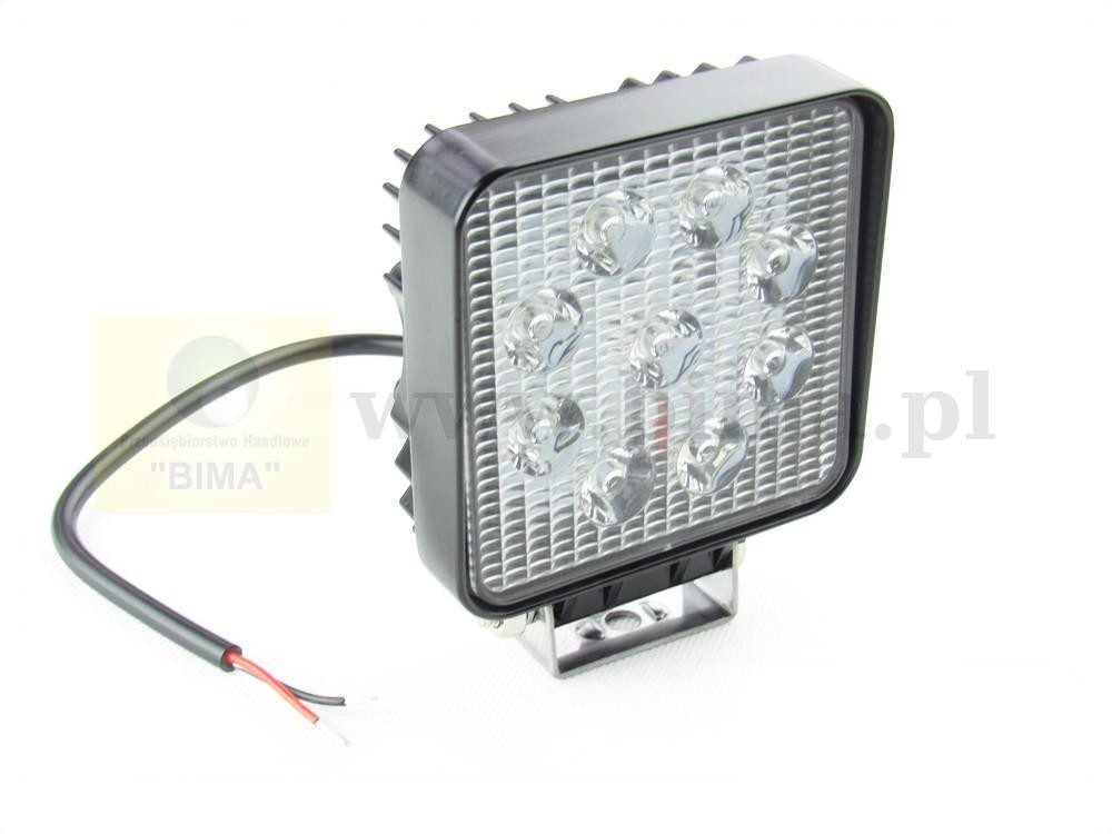 Tani lampa halogen roboczy 9 led szperacz do ciągnika Usr — zdjęcie 2