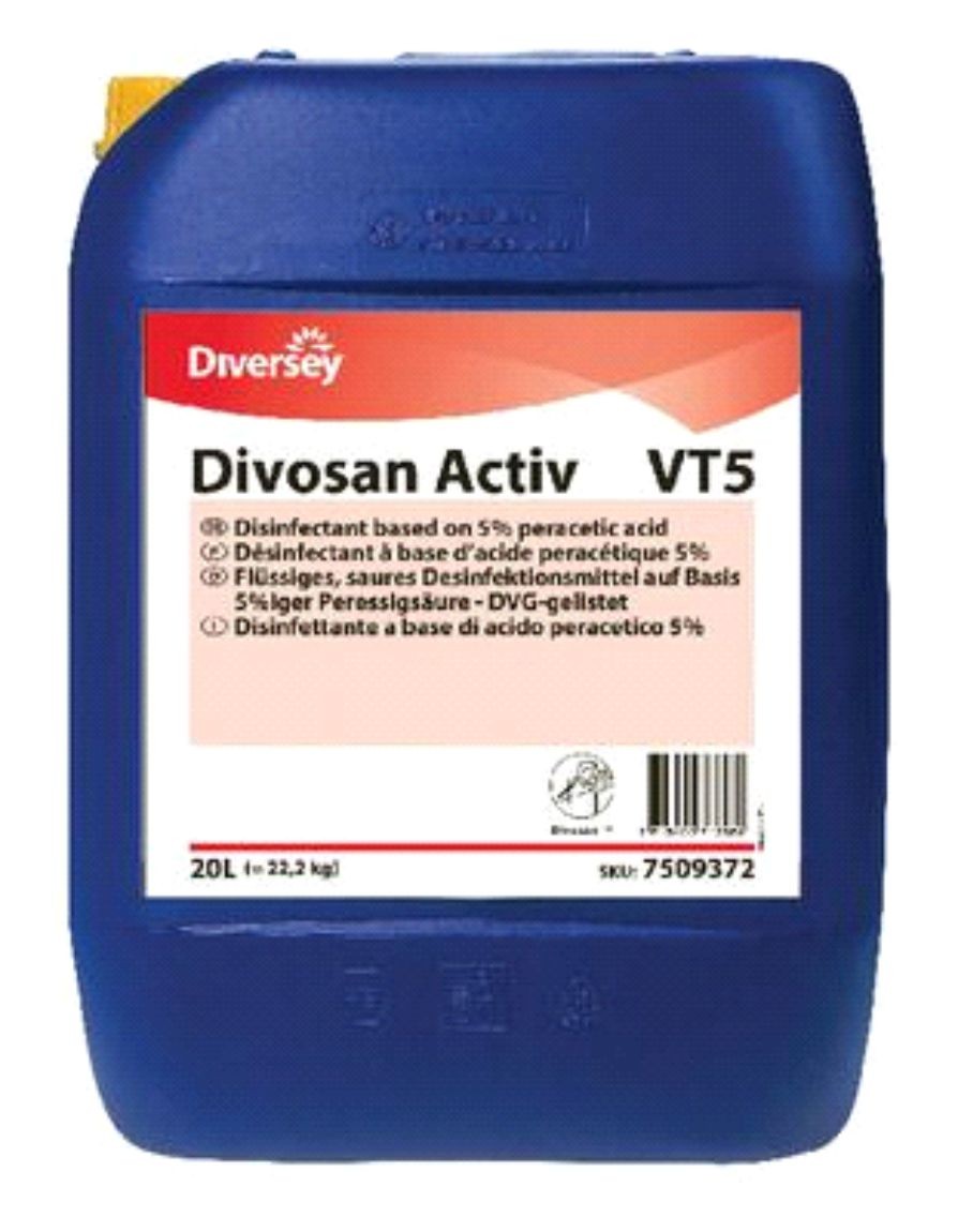 Diversey - Divosan Activ do dezynfekcji na bazie kwasu nadoctowego
