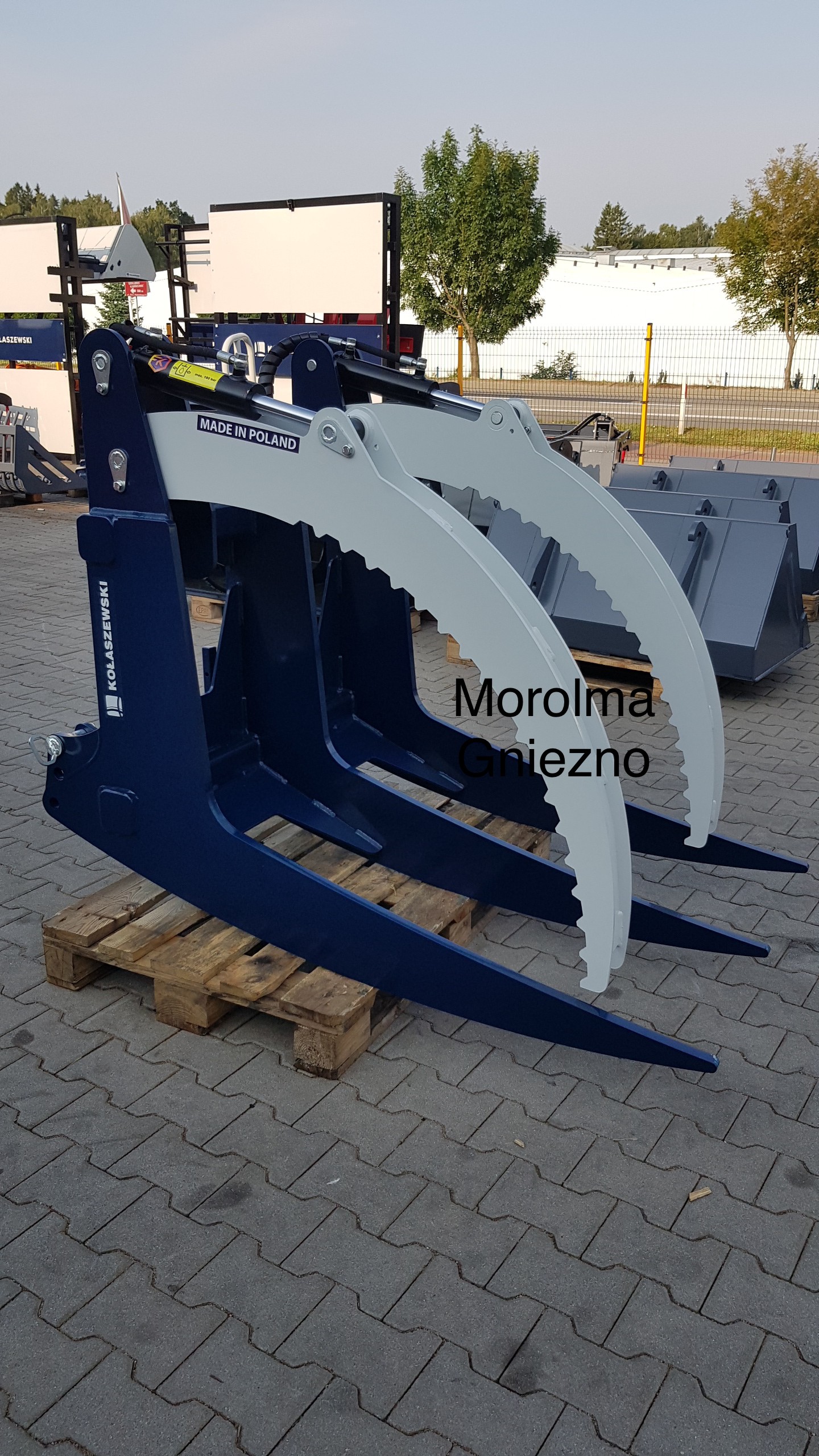 Chwytak do drewna bali zrywka lasu KOŁASZEWSKI karpownica FK Machinery — zdjęcie 5