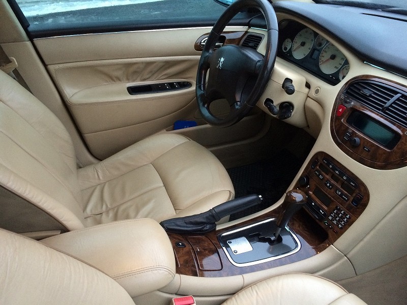 Peugeot 607 HDI 204 2.7L V6 FELINE sedan, ciemnoszary, 13 KM, 4-drzwio — zdjęcie 2