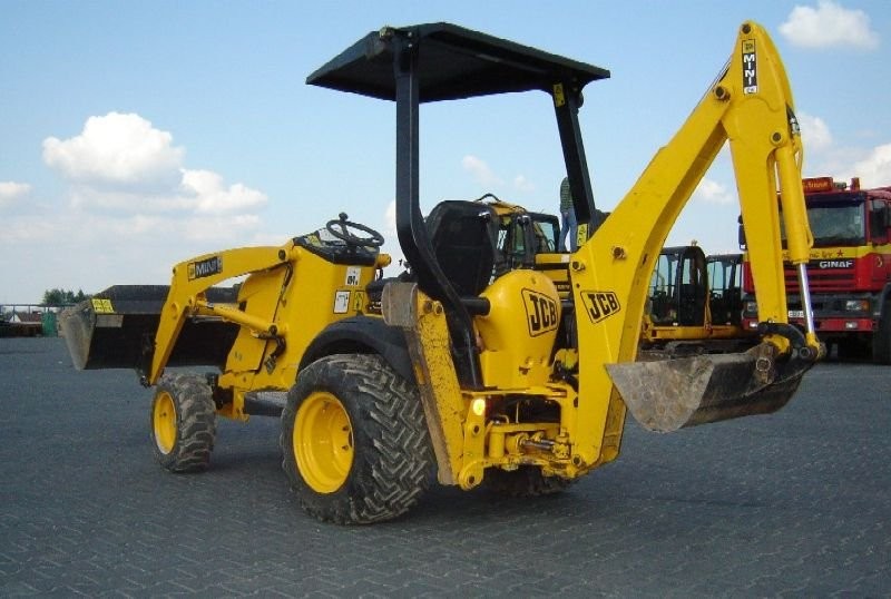 JCB mini cx Mini koparkoładowarka. — zdjęcie 1