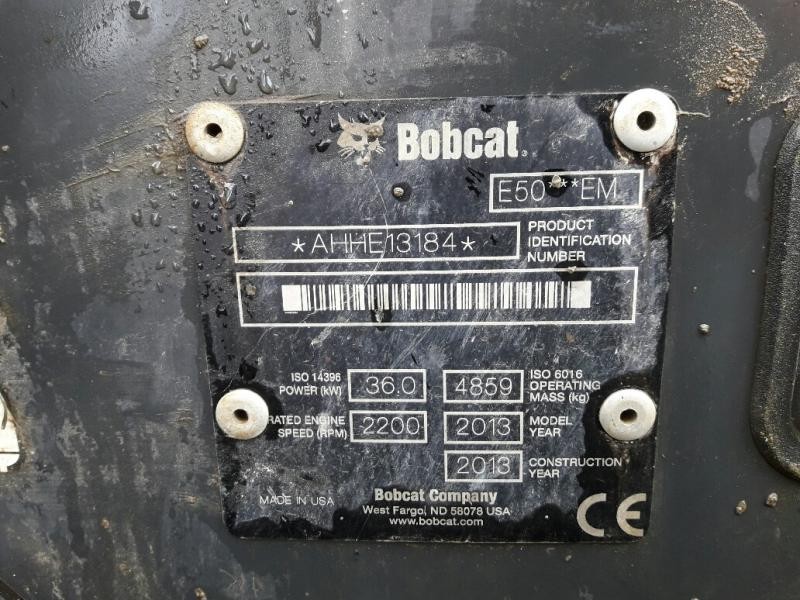 Koparka Bobcat E50 z 2013 roku - sprzedam — zdjęcie 7