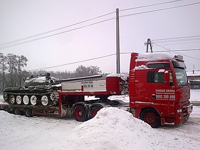 Transport maszyn ciagnikow koparek ładowarek — zdjęcie 3