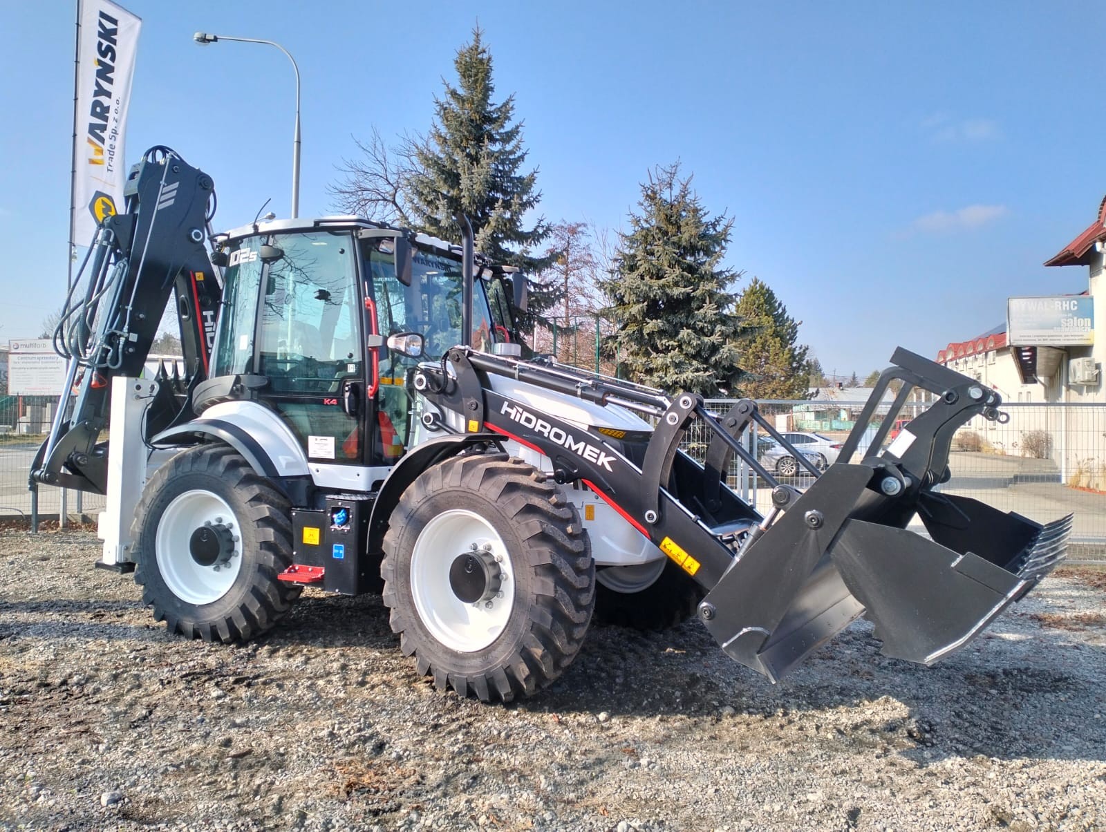 koparko ładowarka HIDROMEK 