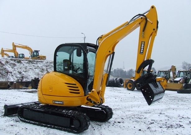 Minikoparka gąsienicowa JCB 8045 ZTS , rok, 2006, — zdjęcie 1