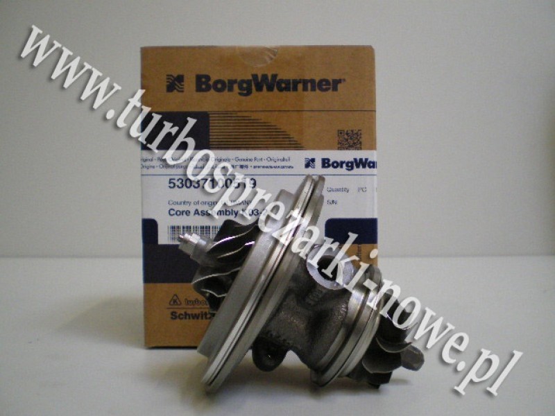 Fiat - Nowy rdzeń CHRA BorgWarner KKK 2.3 JTD /  2.3 TD 53037100519