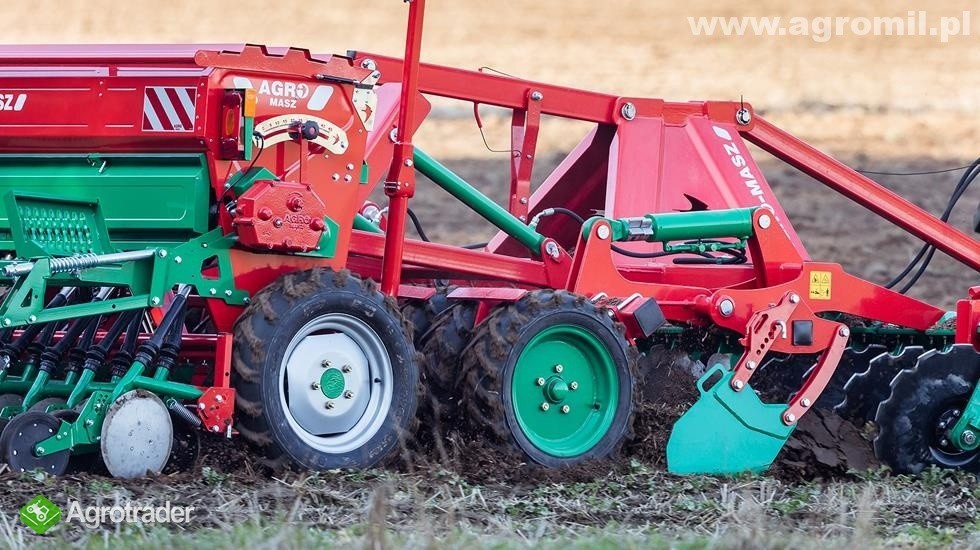 Agregat talerzowy półzawieszany 3,0 m Agro-Masz — zdjęcie 3