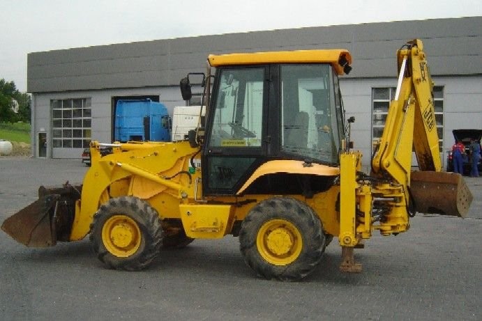 WYPRZEDAŻ MASZYN-JCB 2CX koparkoładowarka 4 ŁYŻKI 2000r, — zdjęcie 1