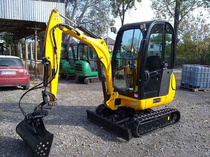 JCB 8018 - 2009 rok - minikoparka — zdjęcie 1