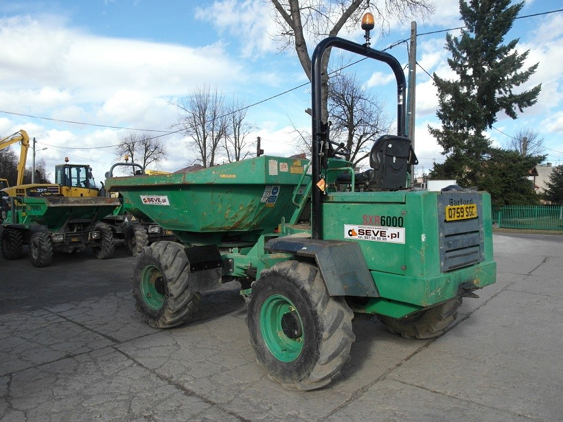 Wozidło budowlane obrotowe BARFORD SXR6000 6 ton 2008 rok  — zdjęcie 3