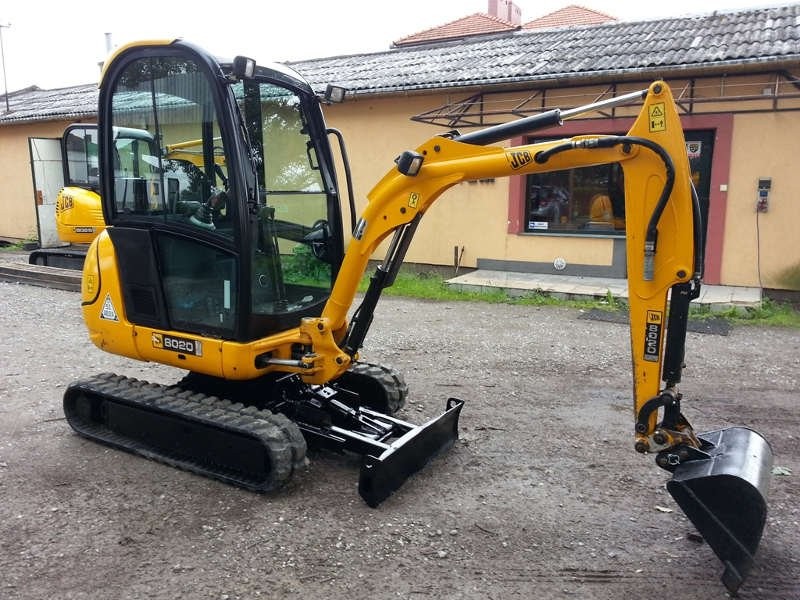 JCB 8020 minikoparka gąsienicowa 2008r.