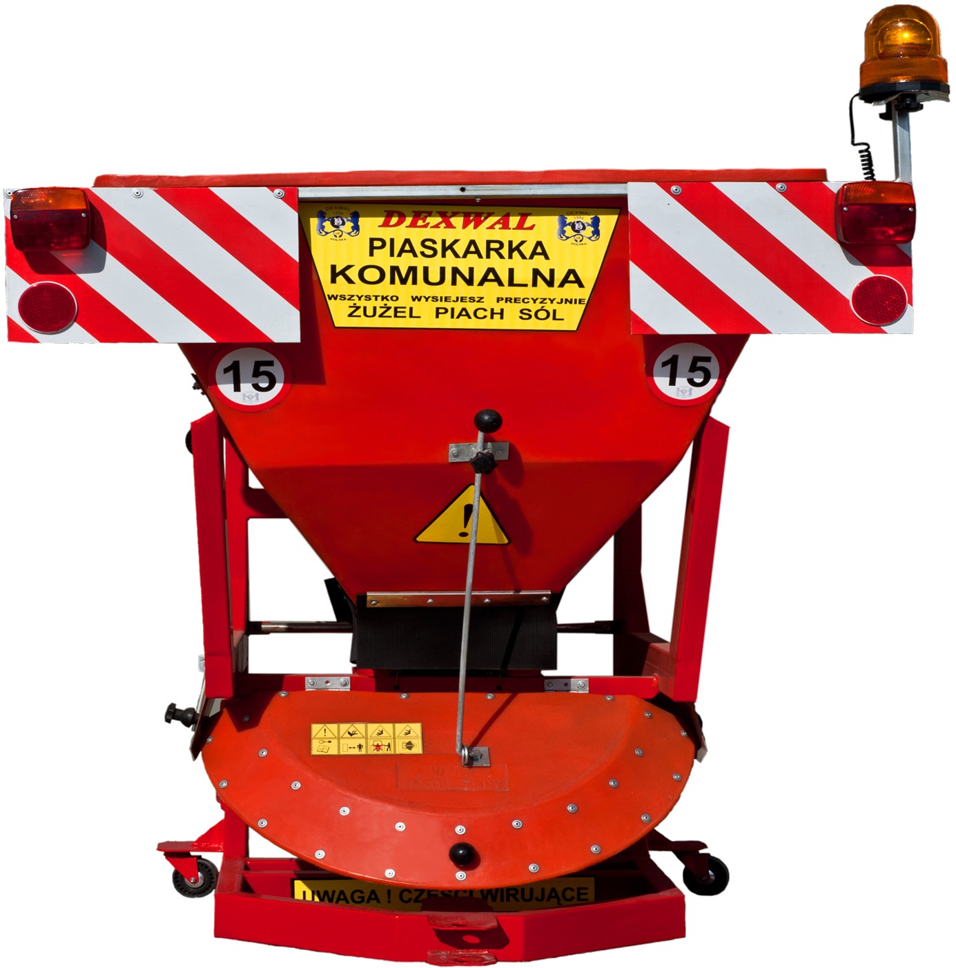 Piaskarka Komunalno Drogowa Zawieszana 380 L / 550 KG — zdjęcie 1
