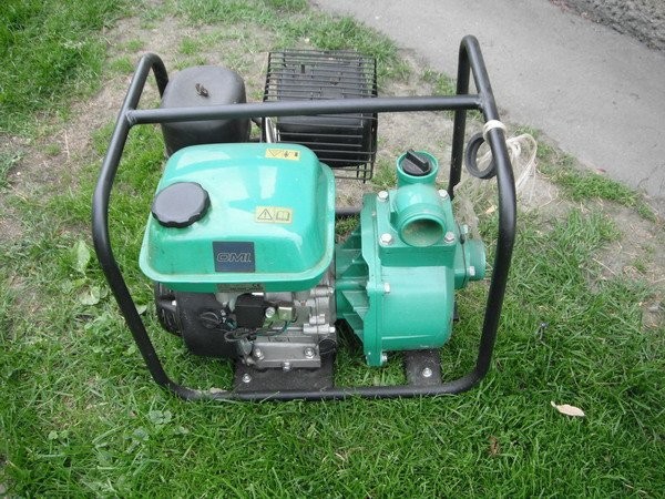 Pompa wody spalinowa 3,2 kW. — zdjęcie 1