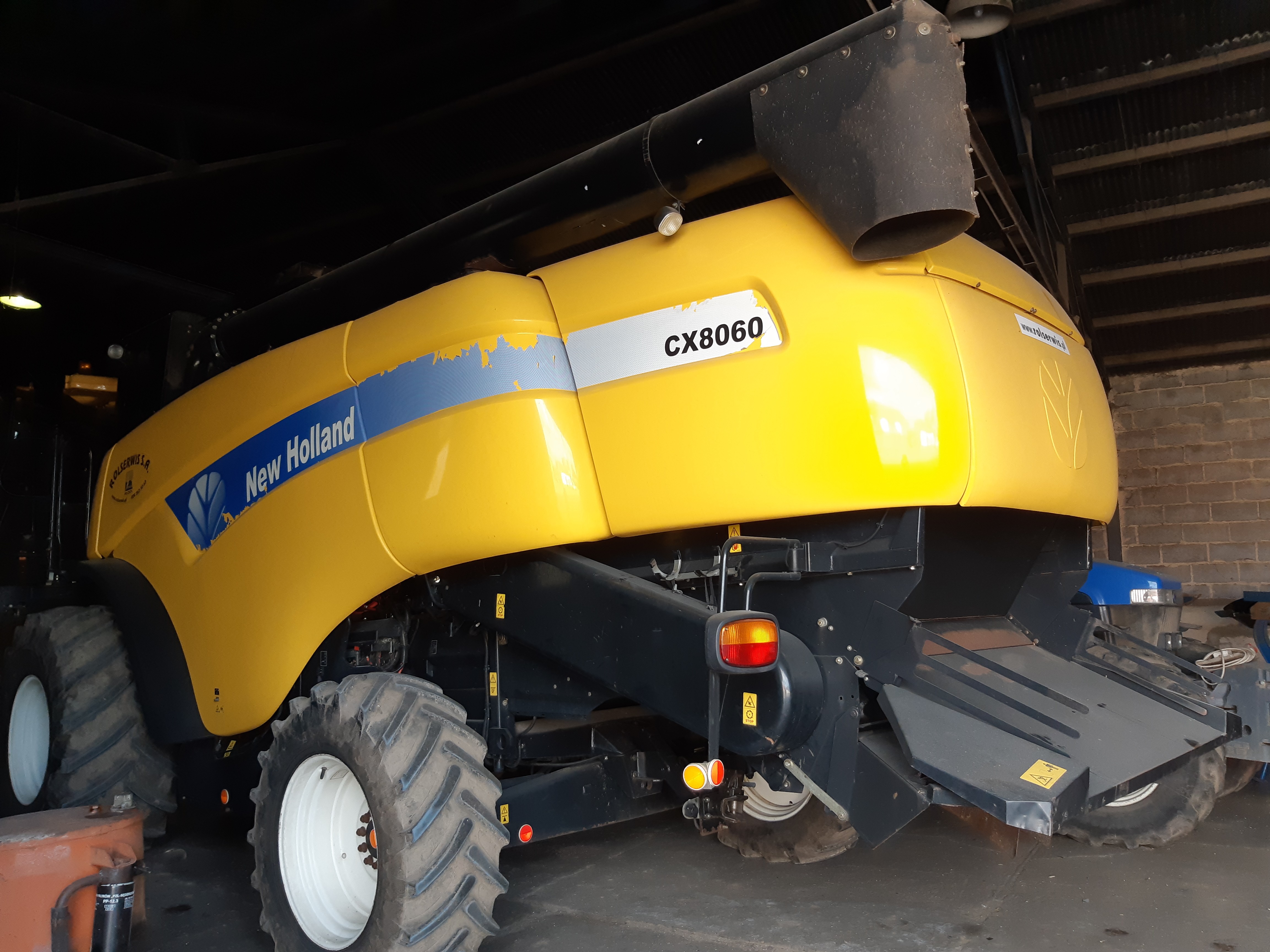 Kombajn CX8060.  — zdjęcie 4