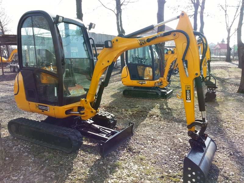Koparka / minikoparka JCB 8020 2010 rok — zdjęcie 1