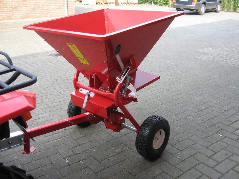 Rozsiewacz soli, piasku, nasion dla ATV, ciągników  itp  zbiornik 200l — zdjęcie 2