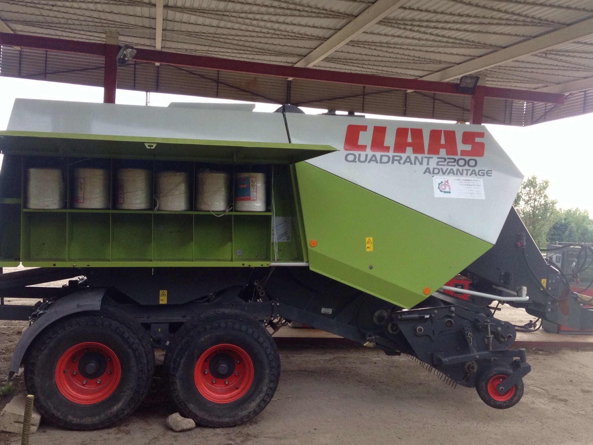 Claas Quadrant 2200 Avantage Tandem prasa kostkująca — zdjęcie 5