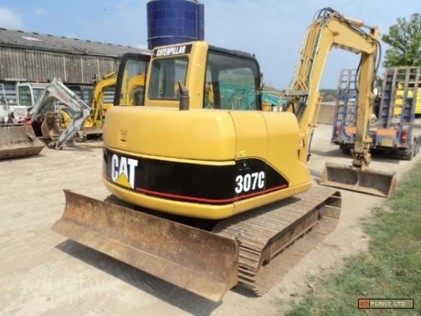 2007 CAT 307C minikoparka — zdjęcie 2