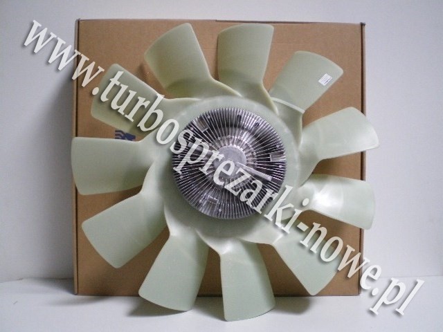 Nowy komplet wiskoza + sprzęgło + wentylator BorgWarner KKK     020004