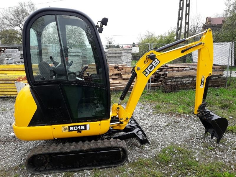 koparkikrakow.pl - JCB 8018 z 2012 i 2013 roku — zdjęcie 4