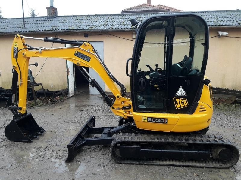 Koparki JCB 8030 ZTS 2010, 2011, 2013 rok — zdjęcie 1