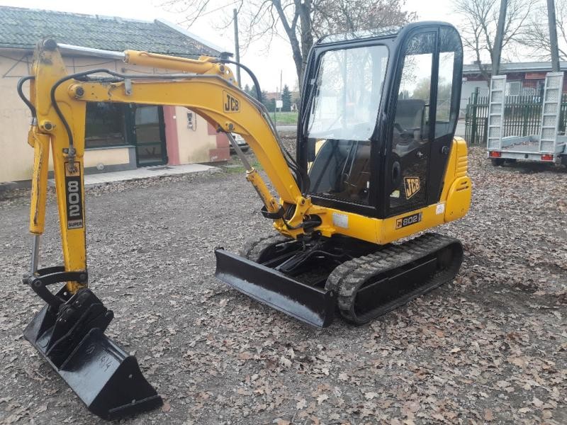 JCB 802 Super 2004 rok - mini koparka gąsienicowa — zdjęcie 6