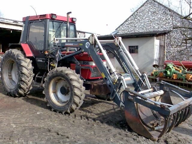 Sprzedam CASE 856 AXL z turem FAUCHEUX i krokodylkiem