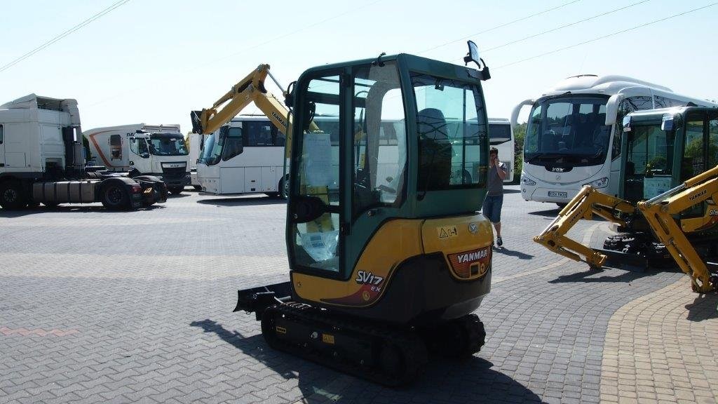 minikoparka Yanmar SV 17 Ex — zdjęcie 4