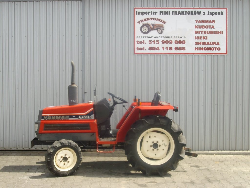 Mini Traktorek YANMAR F20D kubota iseki 20 KM4x4 — zdjęcie 1