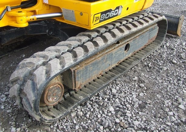 Minikoparka gąsienicowa JCB 8060 z roku 2007-- — zdjęcie 2