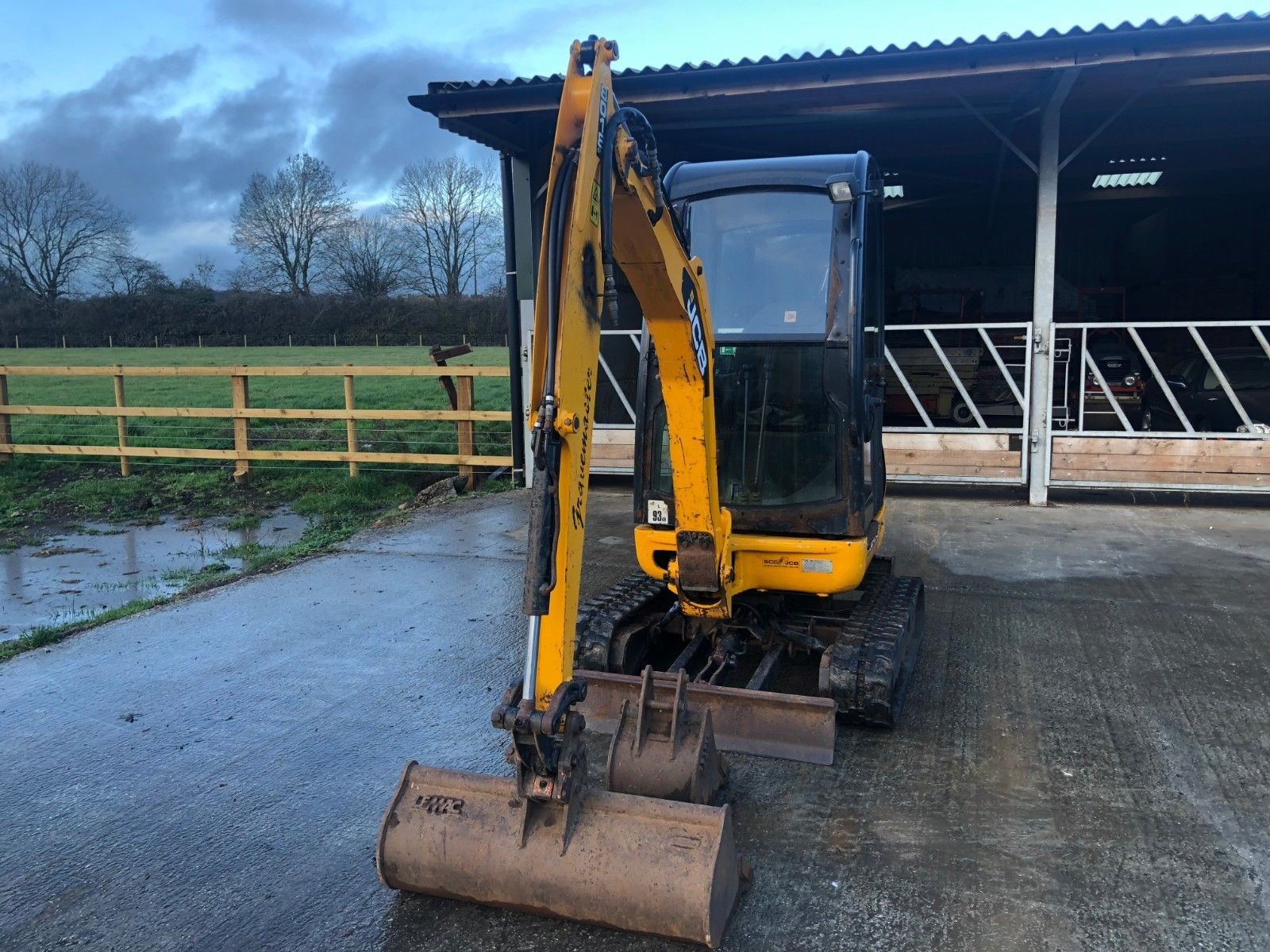 Minikoparka JCB 8C01TT 8S — zdjęcie 4